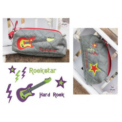 Stickserie - Rockstar Gitarre